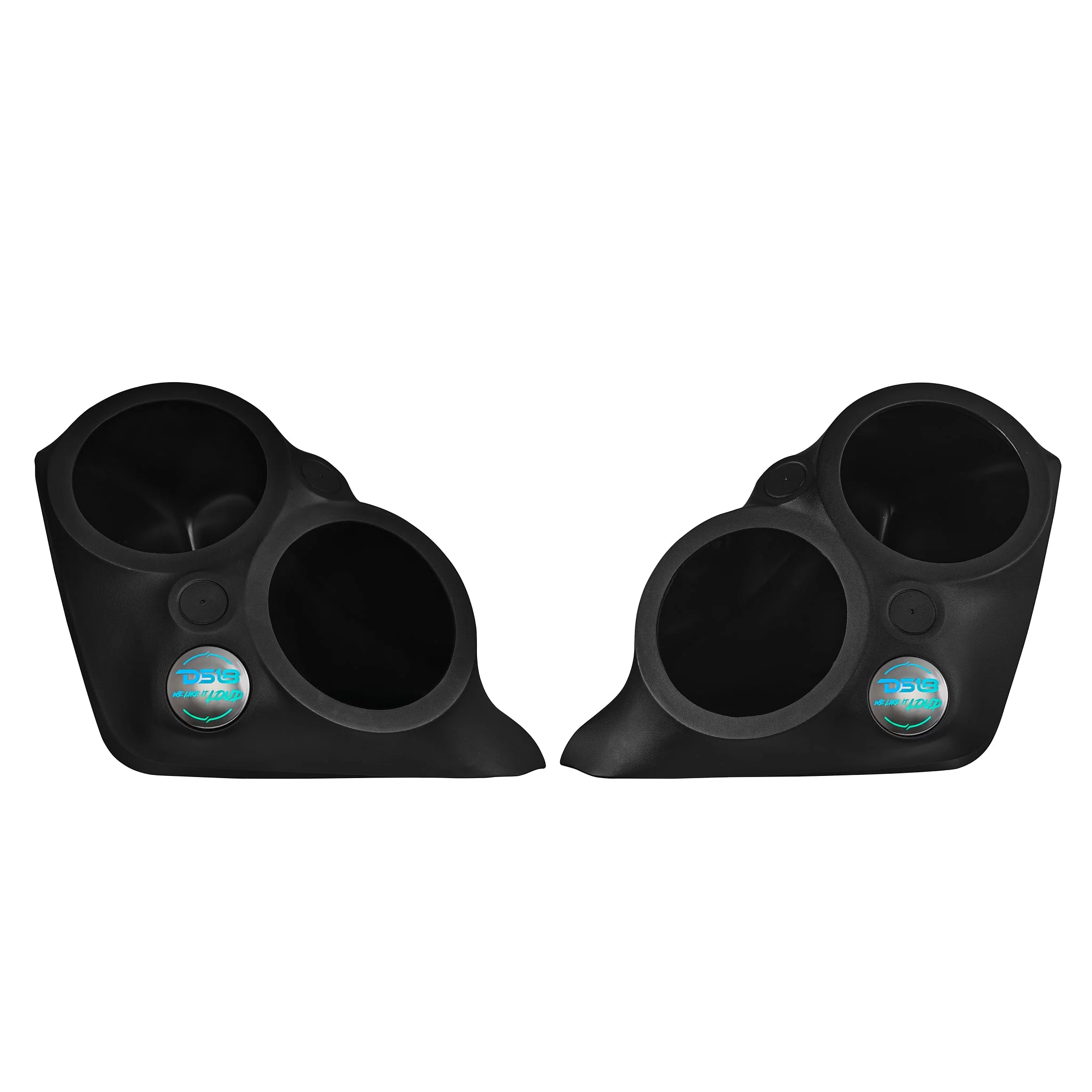 Polaris Slingshot Front Fender Dual 8" Speaker Pods With Digital LED Lighting - Image 5