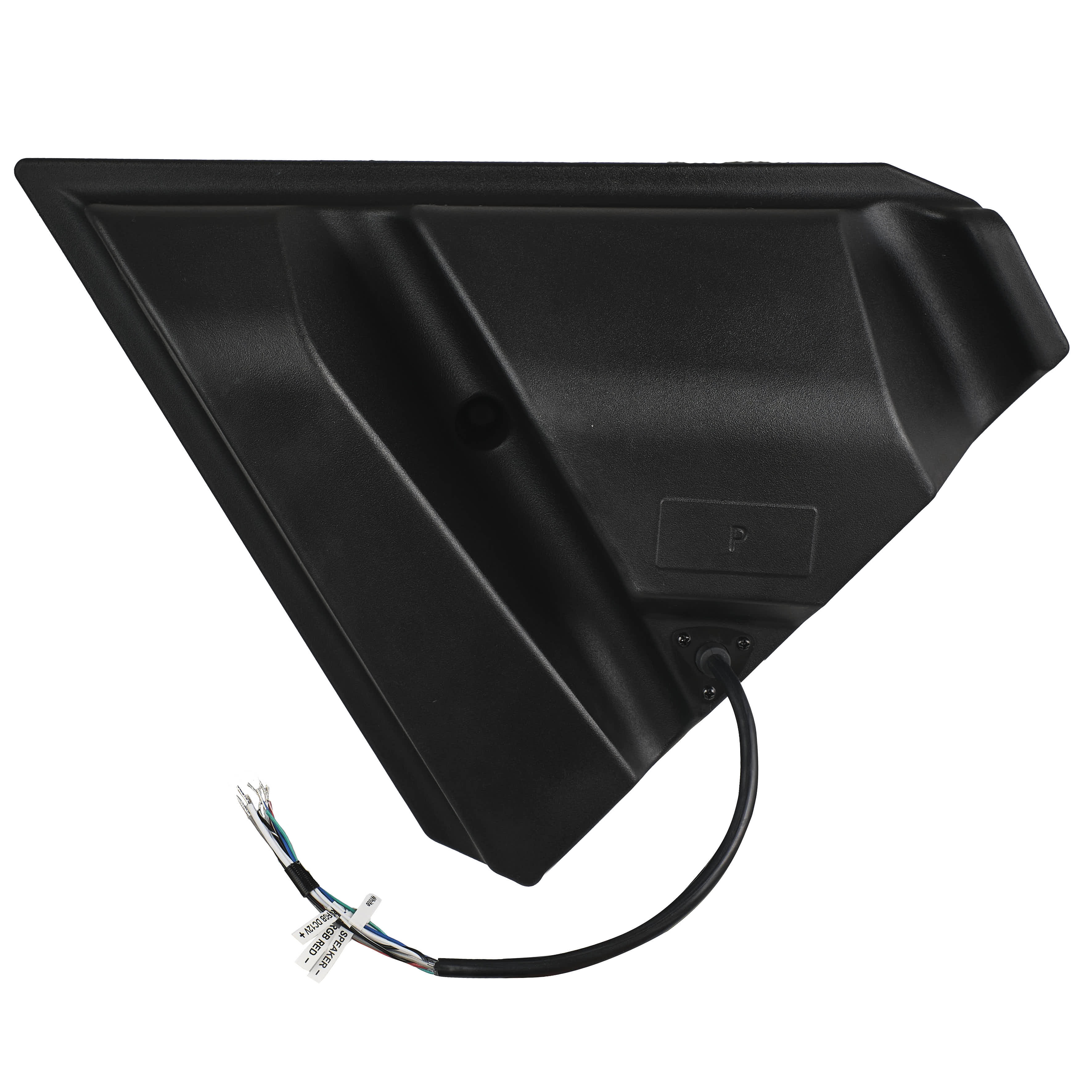 Polaris Slingshot Front Kick Empty Panel Pods With Digital LED Lights fits 2 x 6.5" Speakers and 2 x 3.8" Bullet Tweeters | 2015 - Current - Image 9