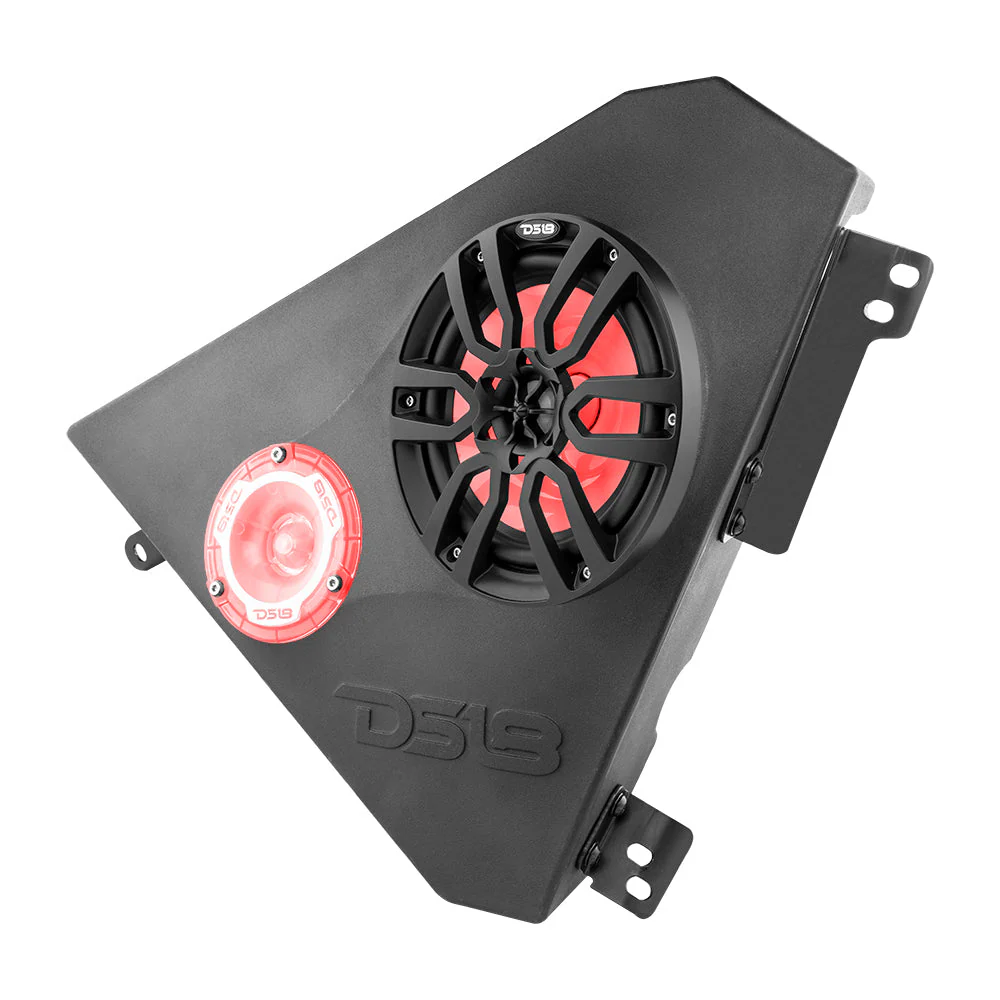 Polaris Slingshot Front Kick Panel 2 X 6.5" Enclosure with NXL-6/BK and PRO-TW1L | 2015 - Current - Image 6