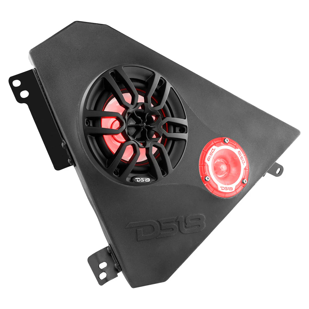 Polaris Slingshot Front Kick Panel 2 X 6.5" Enclosure with NXL-6/BK and PRO-TW1L | 2015 - Current - Image 7