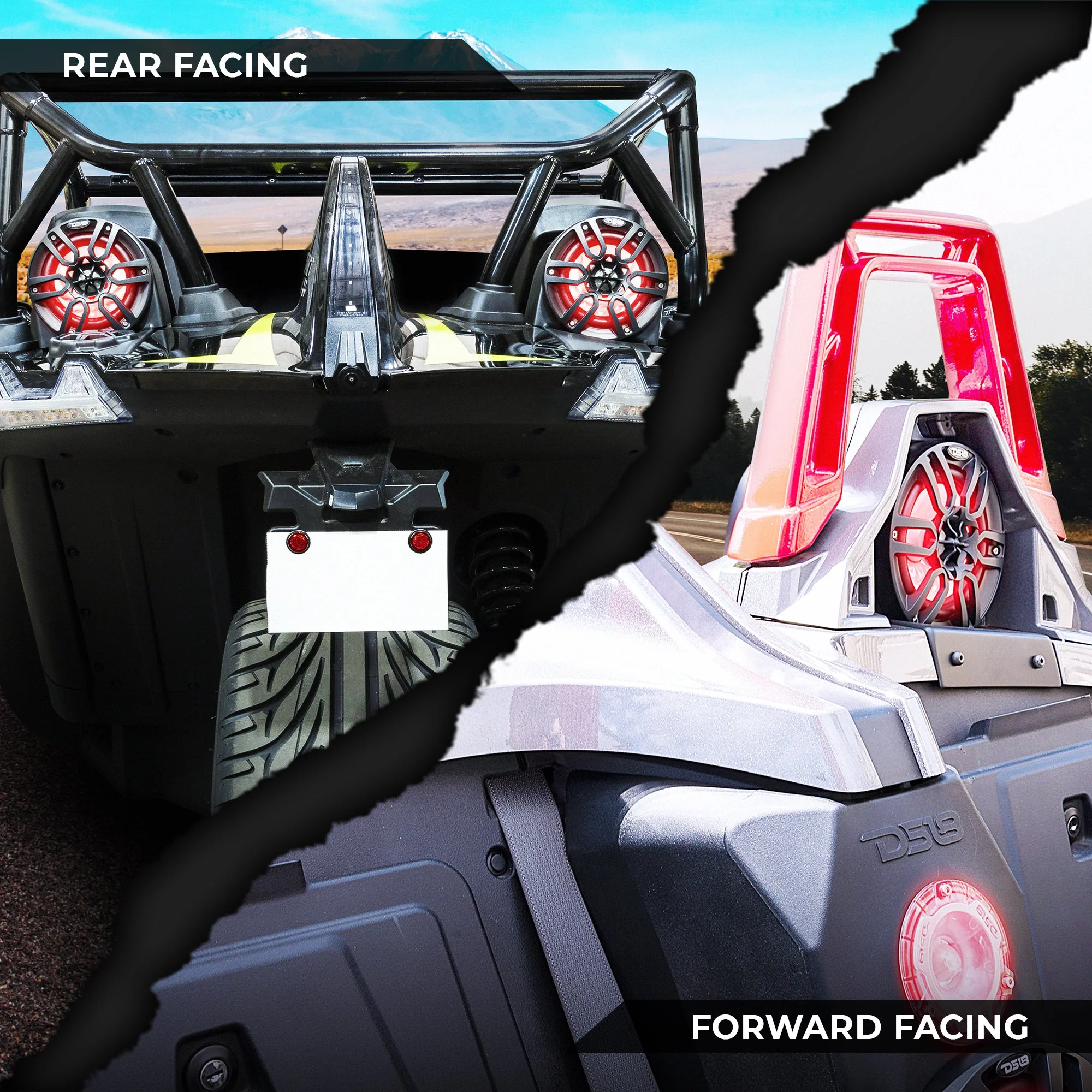 Polaris Slingshot Headrest 4 x 6.5" Empty Enclosure | 2015 - Current - Image 3