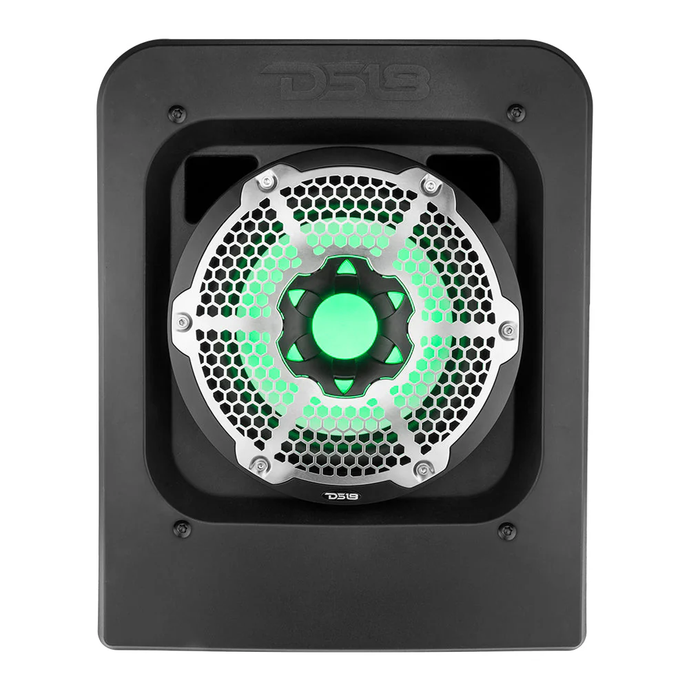 Polaris Slingshot Rear Subwoofer Enclosure Loaded | NXL-10SUB/BK and RGB LED Lights | Fits Either Passenger or Driver Side | 2015 - Current - Image 5