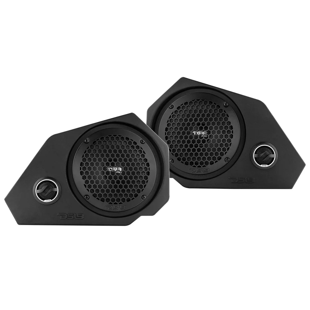 Polaris Slingshot Side Panel Empty Enclosure fits 2 x 6.5" Speakers & 2 x 1.7” Tweeters | 2015 - 2019 - Image 5