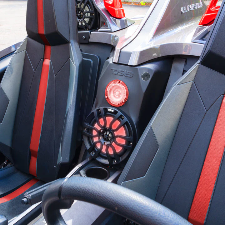 Polaris Slingshot Waterfall Center Console 1 X 8" Empty Enclosure | 2015 - 2019 - Image 2