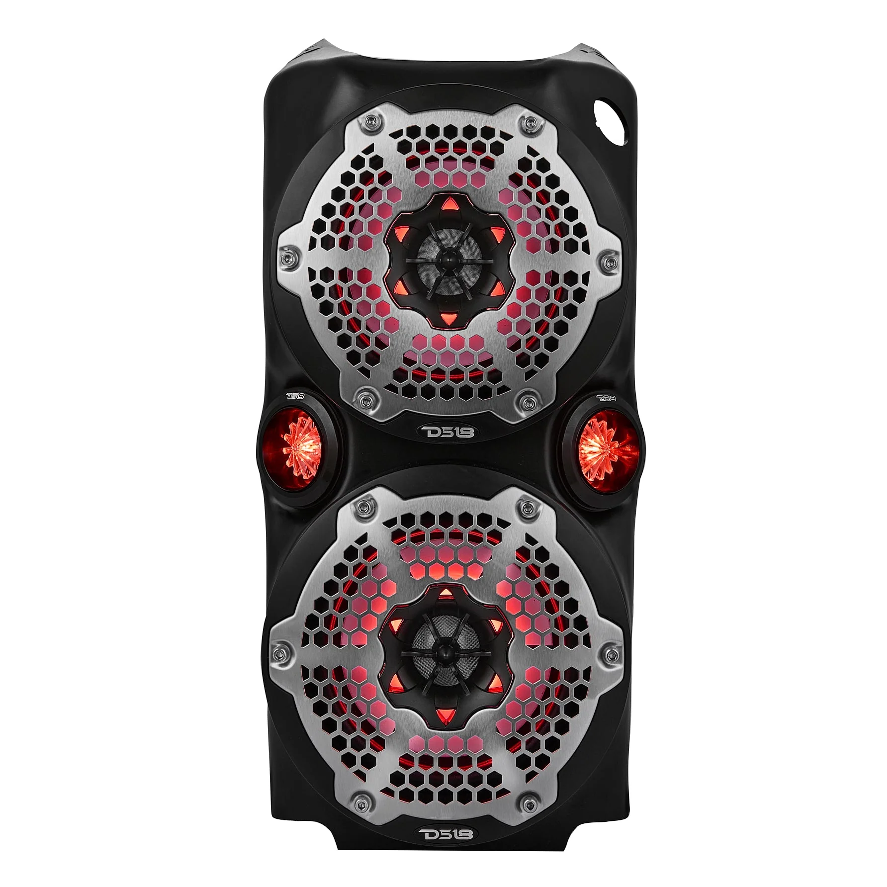 Polaris Slingshot Waterfall Center Console Empty Enclosure fits 2 x 6.5" Speakers & 2 x 2.28" Bullet Tweeter | 2015 - Current - Image 4