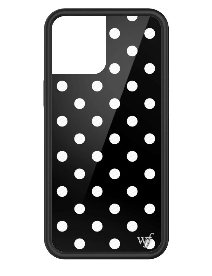Polka Dot | Black and White iPhone Case - Image 41