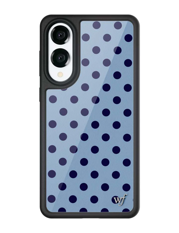 Polka Dot | Blue and Navy Blue Samsung Galaxy Case - Image 3