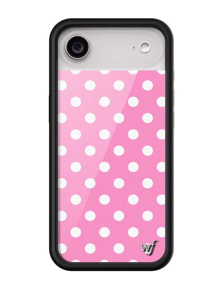Polka Dot | Pink and White iPhone Case - Image 10