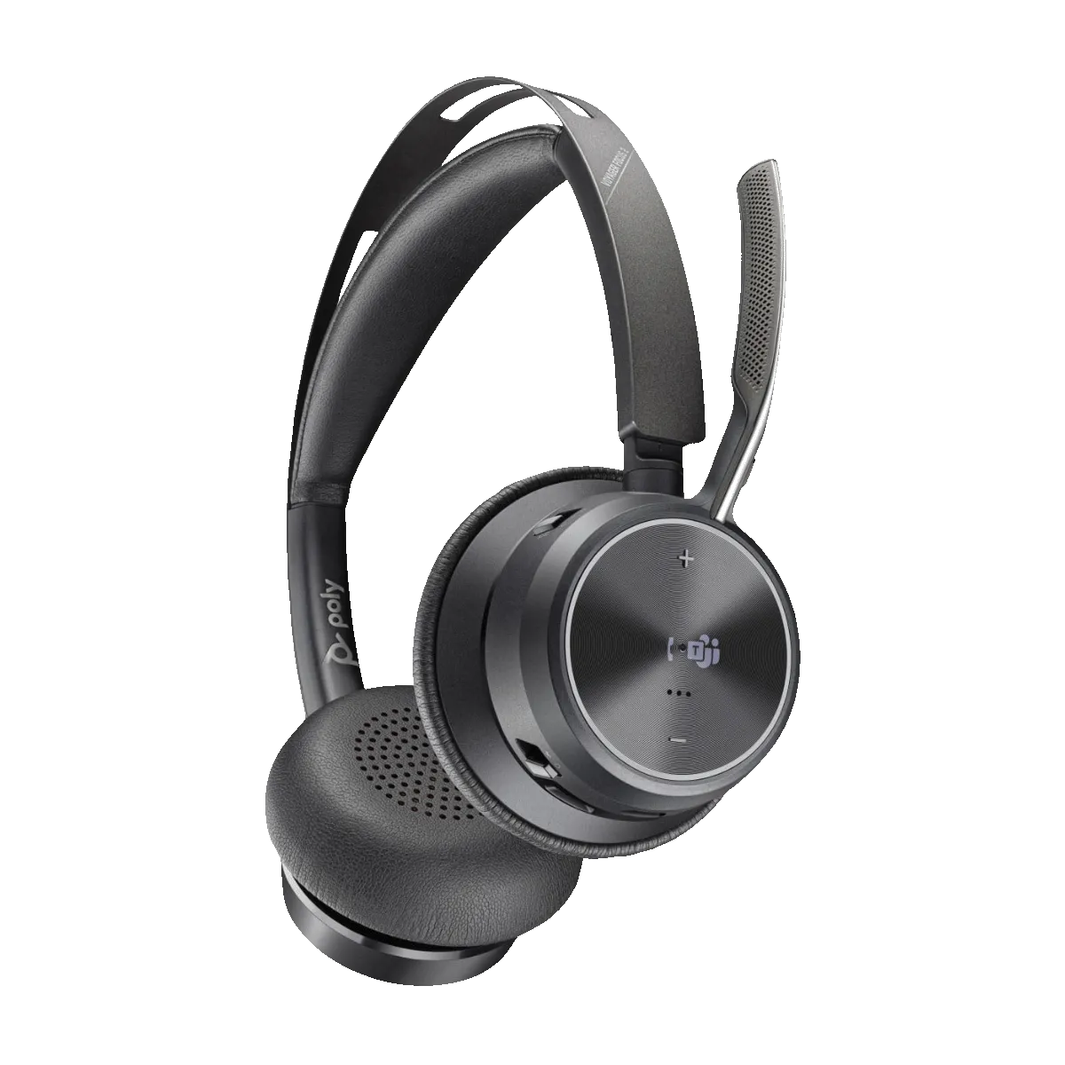 Poly - Voyager Focus 2 UC USB-A Headset with Stand MS Teams Certified - Image 2