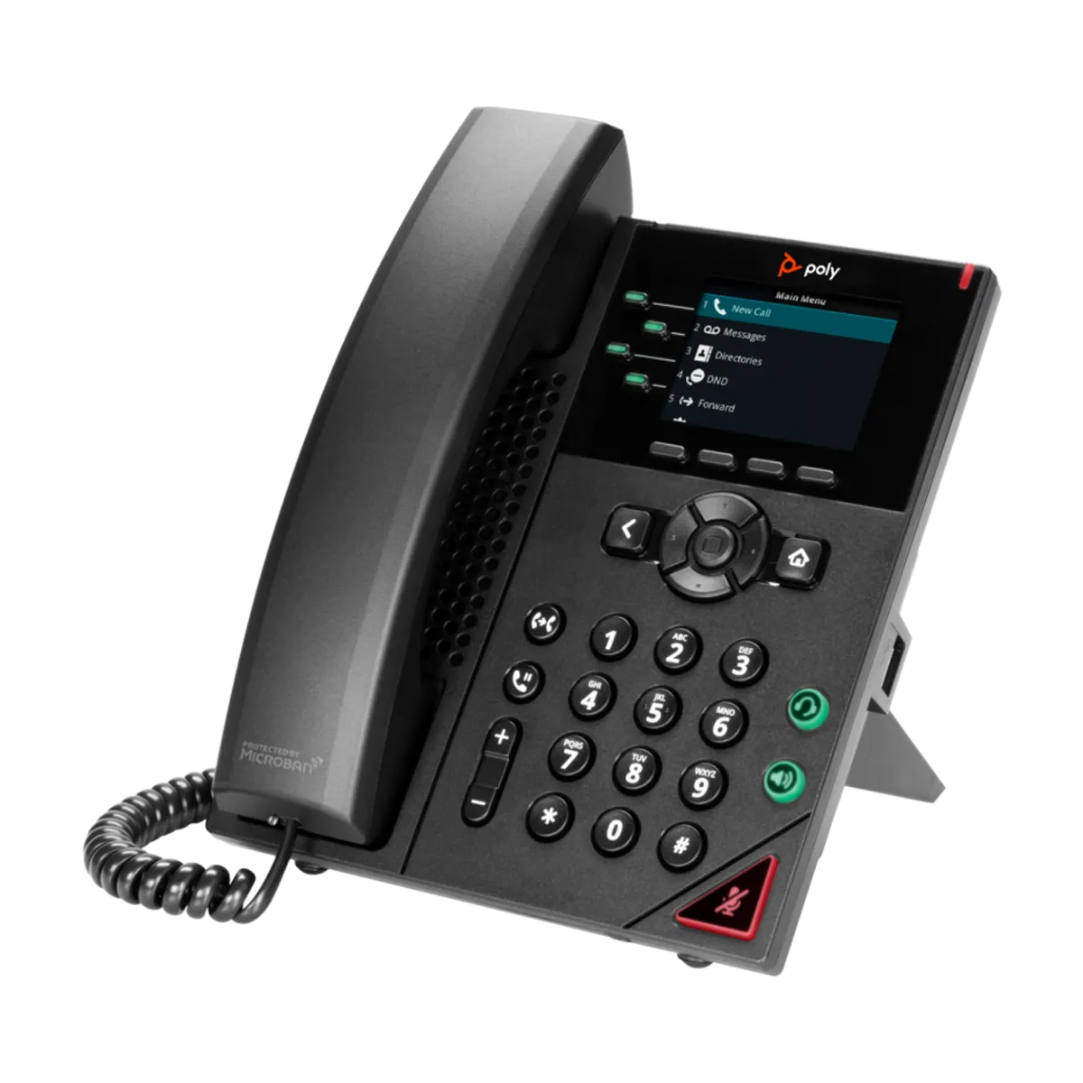 Poly VVX 250 4-Line PoE IP Phone - Image 2