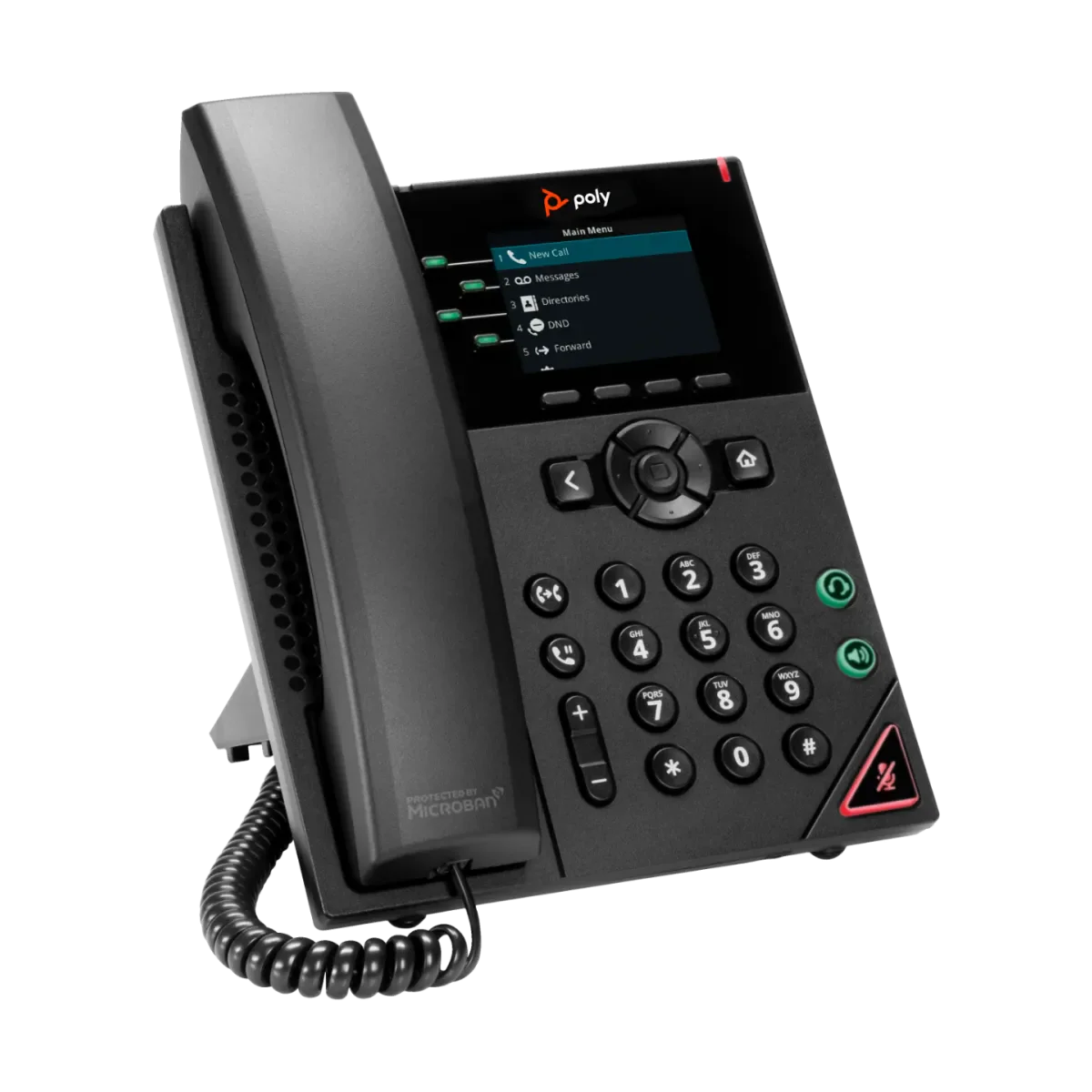 Poly VVX 250 4-Line PoE IP Phone - Image 3