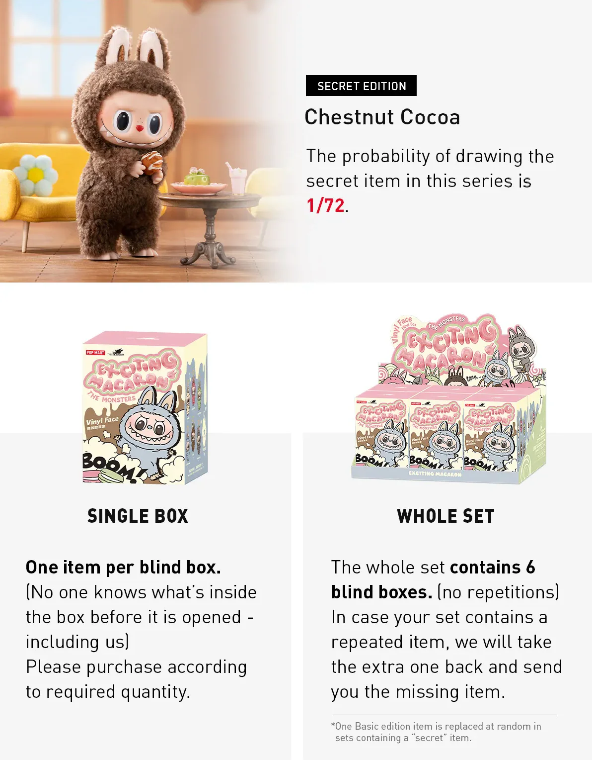 Pop Mart Labubu Exciting Macaron Blind Box - Image 6