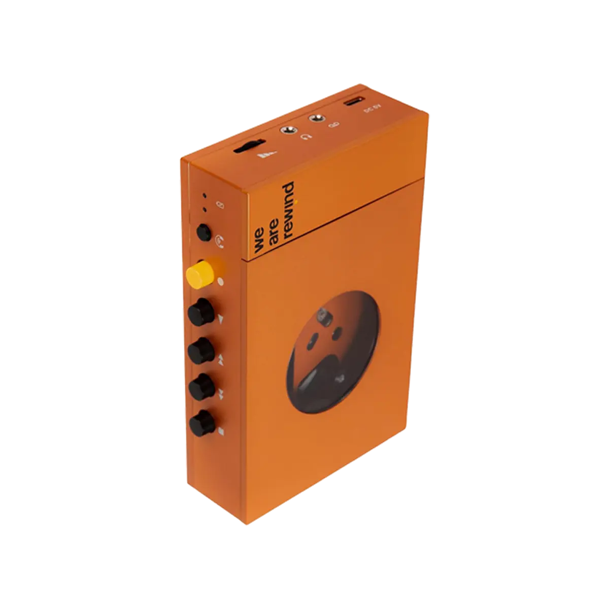 Portable Cassette Player with Bluetooth Serge Orange - Image 3