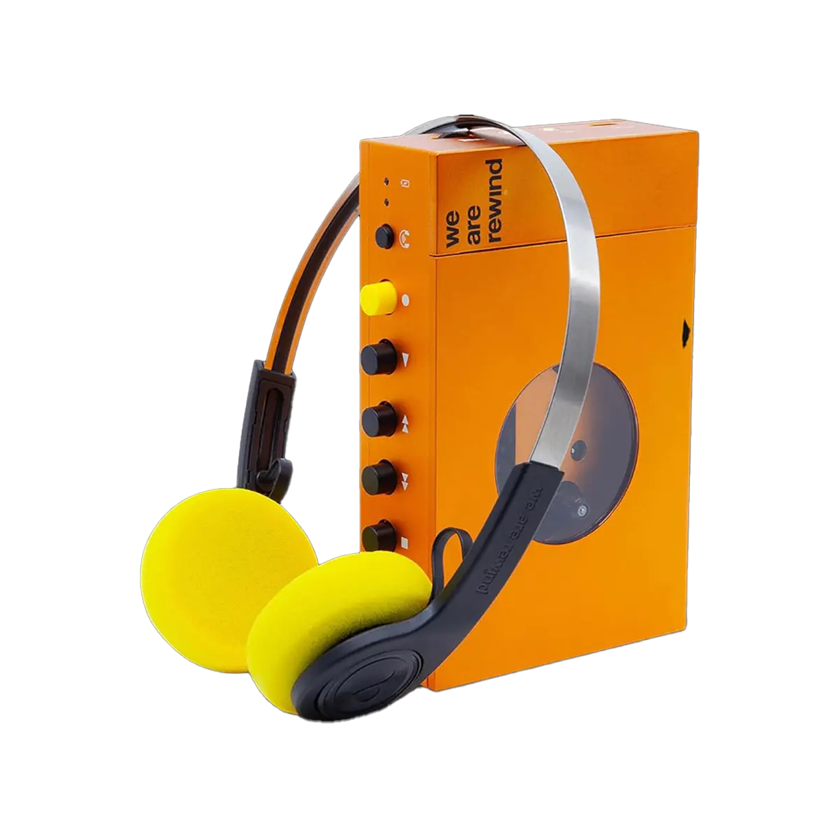 Portable Cassette Player with Bluetooth Serge Orange - Image 4