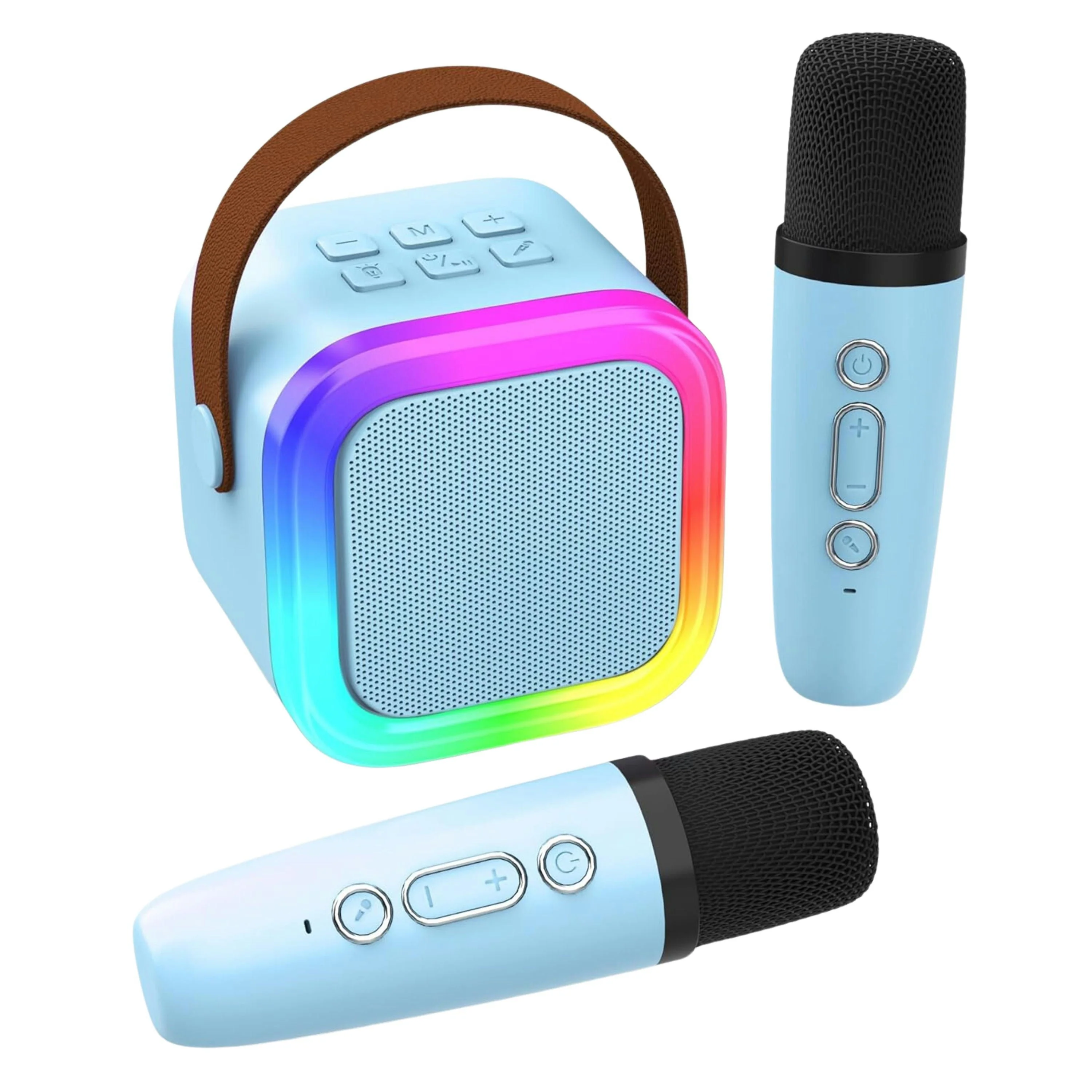 Portable Karaoke Machine – Bluetooth Speaker with Wireless Microphone, Clear and Loud Sound - Image 2