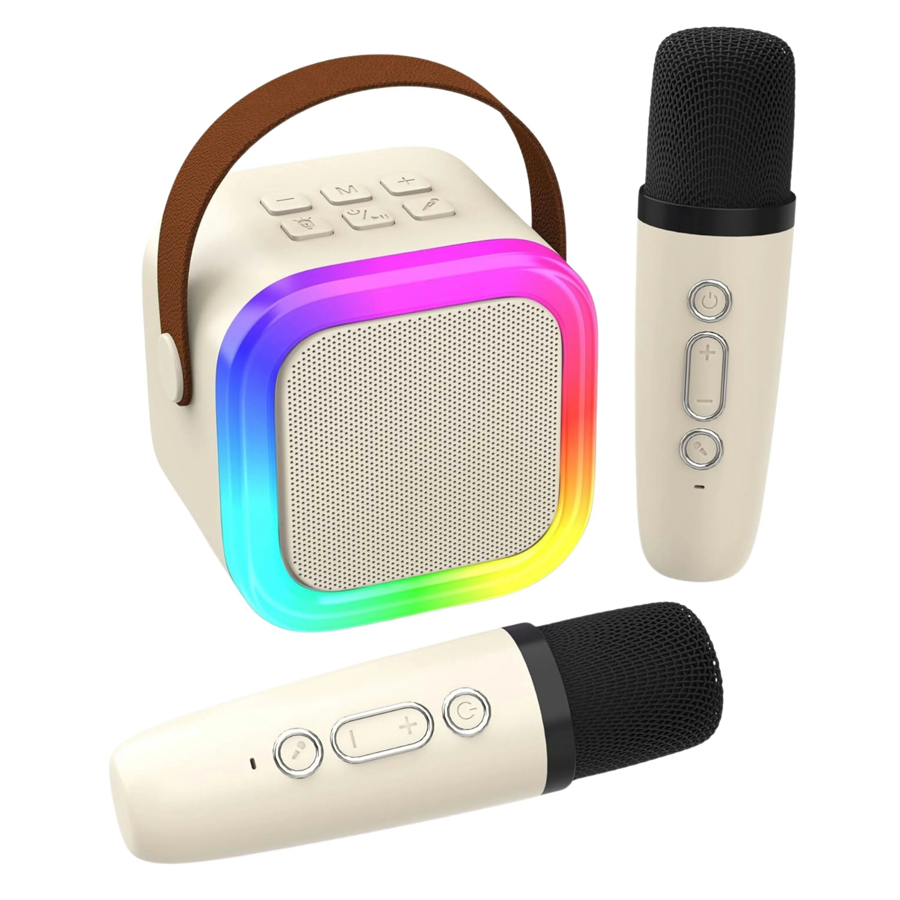 Portable Karaoke Machine – Bluetooth Speaker with Wireless Microphone, Clear and Loud Sound - Image 3