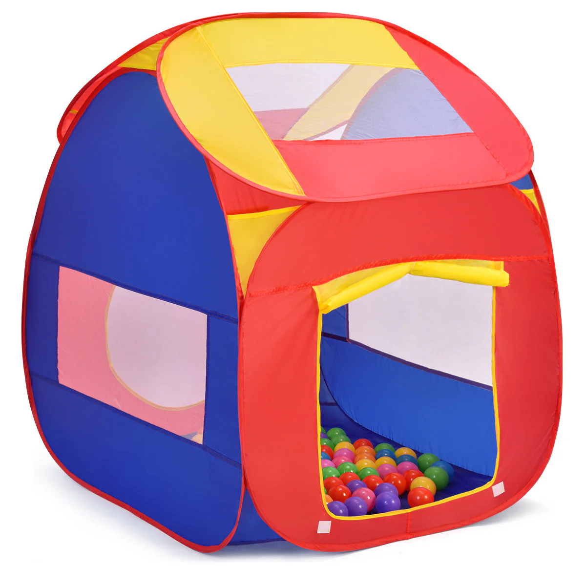 Portable Kid Play House Toy Tent with 100 Balls - Image 3