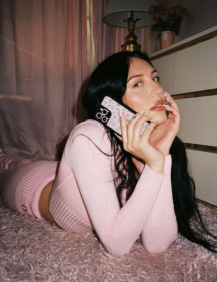 Posie Rosie | Baby Pink iPhone Case - Image 35