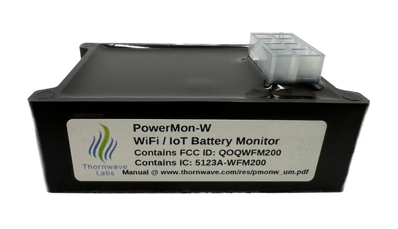PowerMon-W - WiFi / IoT Advanced Battery Monitor / DC Power Meter with data logging - Image 3