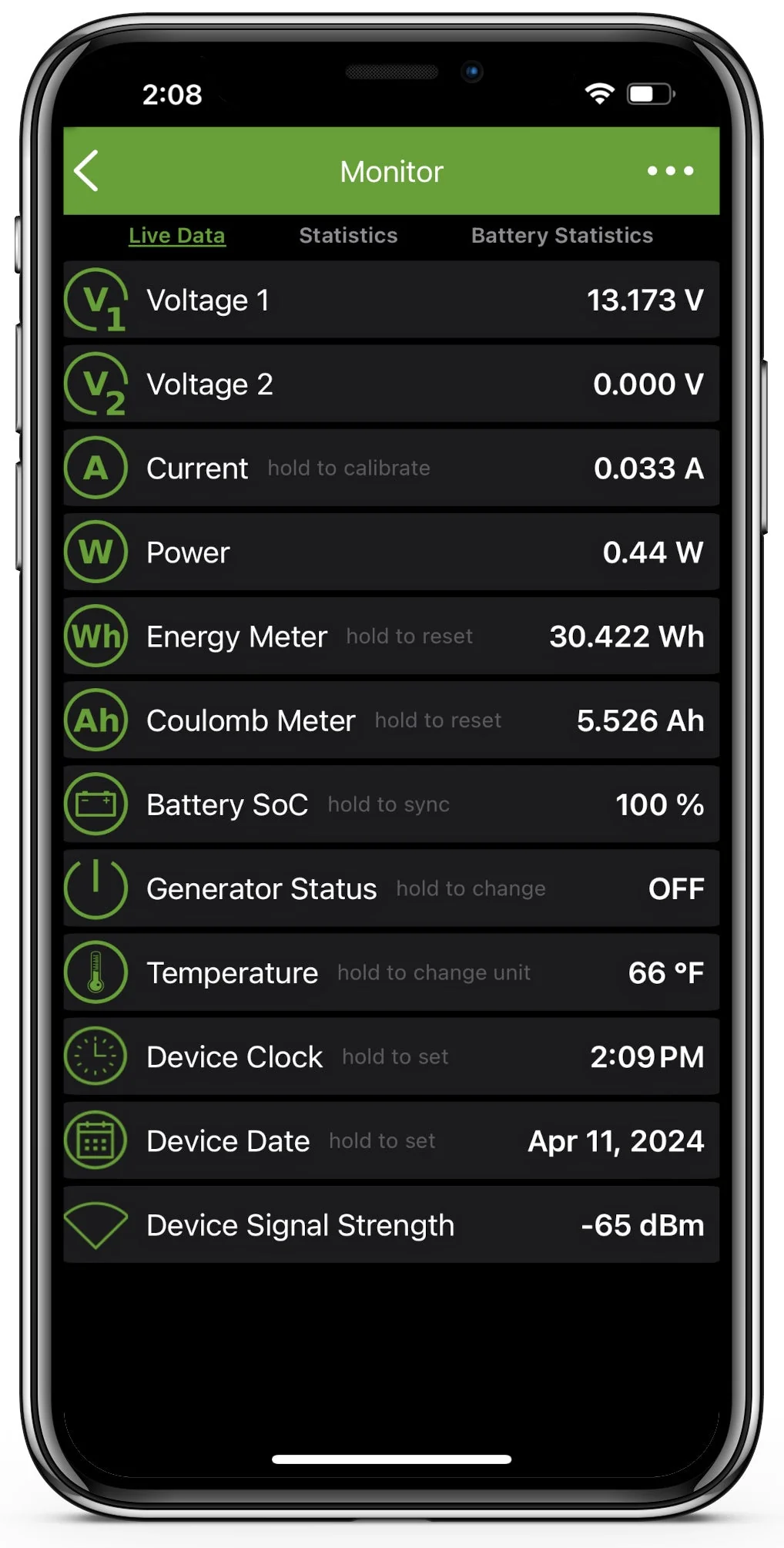 PowerMon-W - WiFi / IoT Advanced Battery Monitor / DC Power Meter with data logging - Image 8