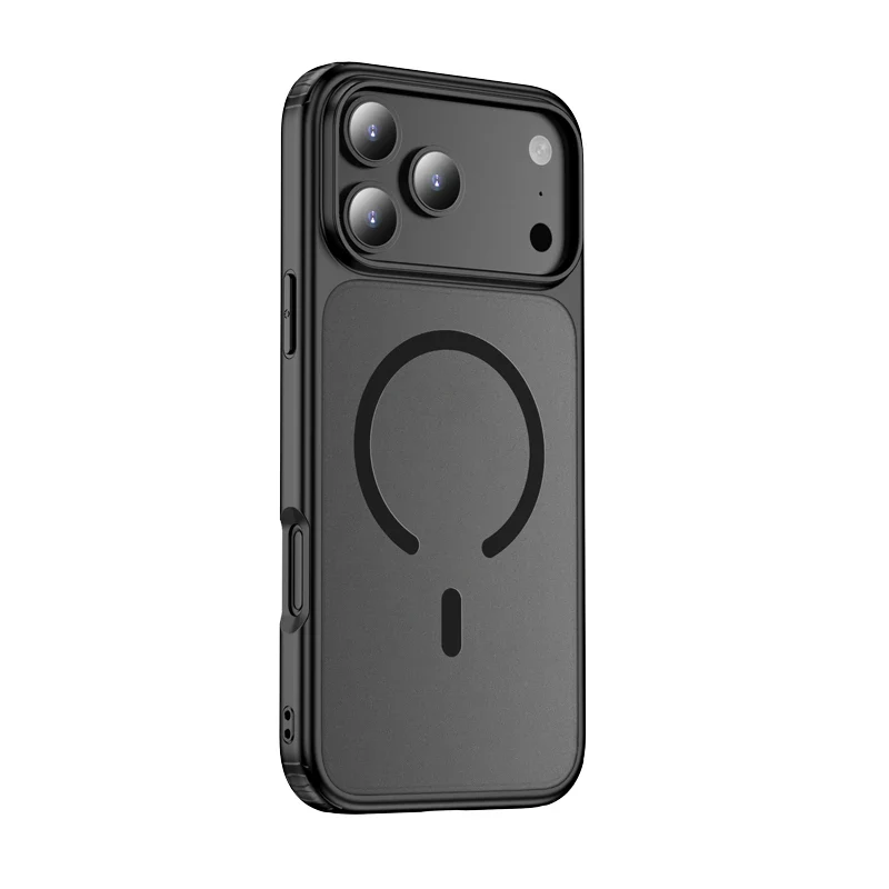 Premium Magnetic Charging Frosted Shockproof Phone Case for IPhone 17 Air 16 15 14 Plus Pro Max Skin Feeling Rugged Armor Cover - Image 21
