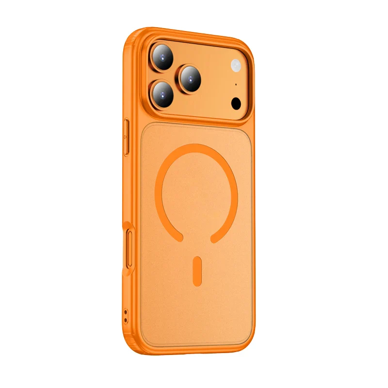 Premium Magnetic Charging Frosted Shockproof Phone Case for IPhone 17 Air 16 15 14 Plus Pro Max Skin Feeling Rugged Armor Cover - Image 22