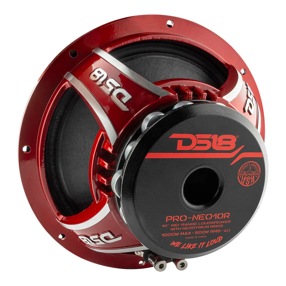 PRO 10" Neodymium Mid-Bass Loudspeaker 500 Watts Rms 4-Ohm - Image 4