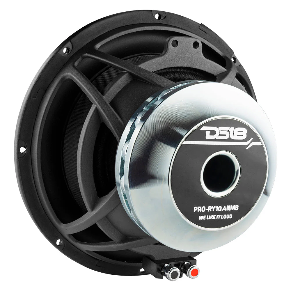 PRO 10" Neodymium Water resistant Carbon Fiber Cone Mid-Bass Woofer 450 Watts Rms 4-Ohm - Image 4