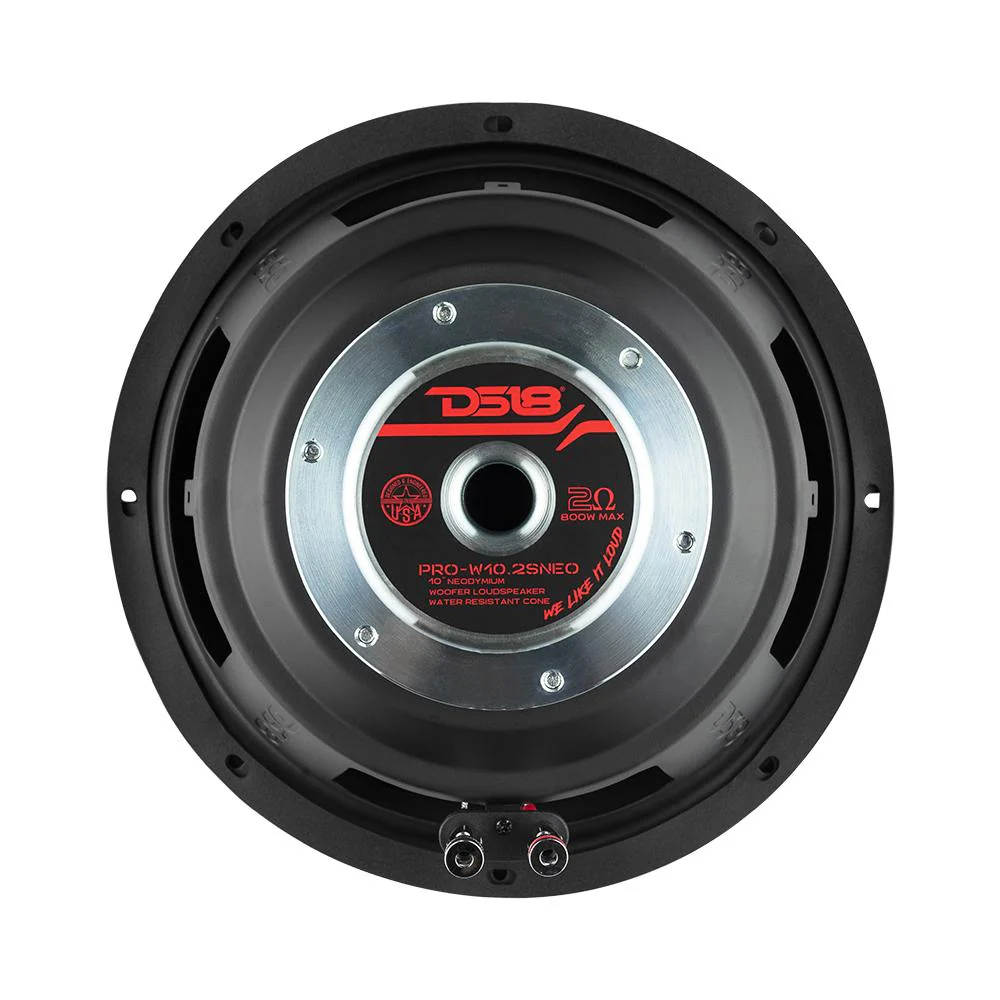 PRO 10" Neodymium Water Resistant Woofer 400 Watts Rms 2-Ohm SVC - Image 5