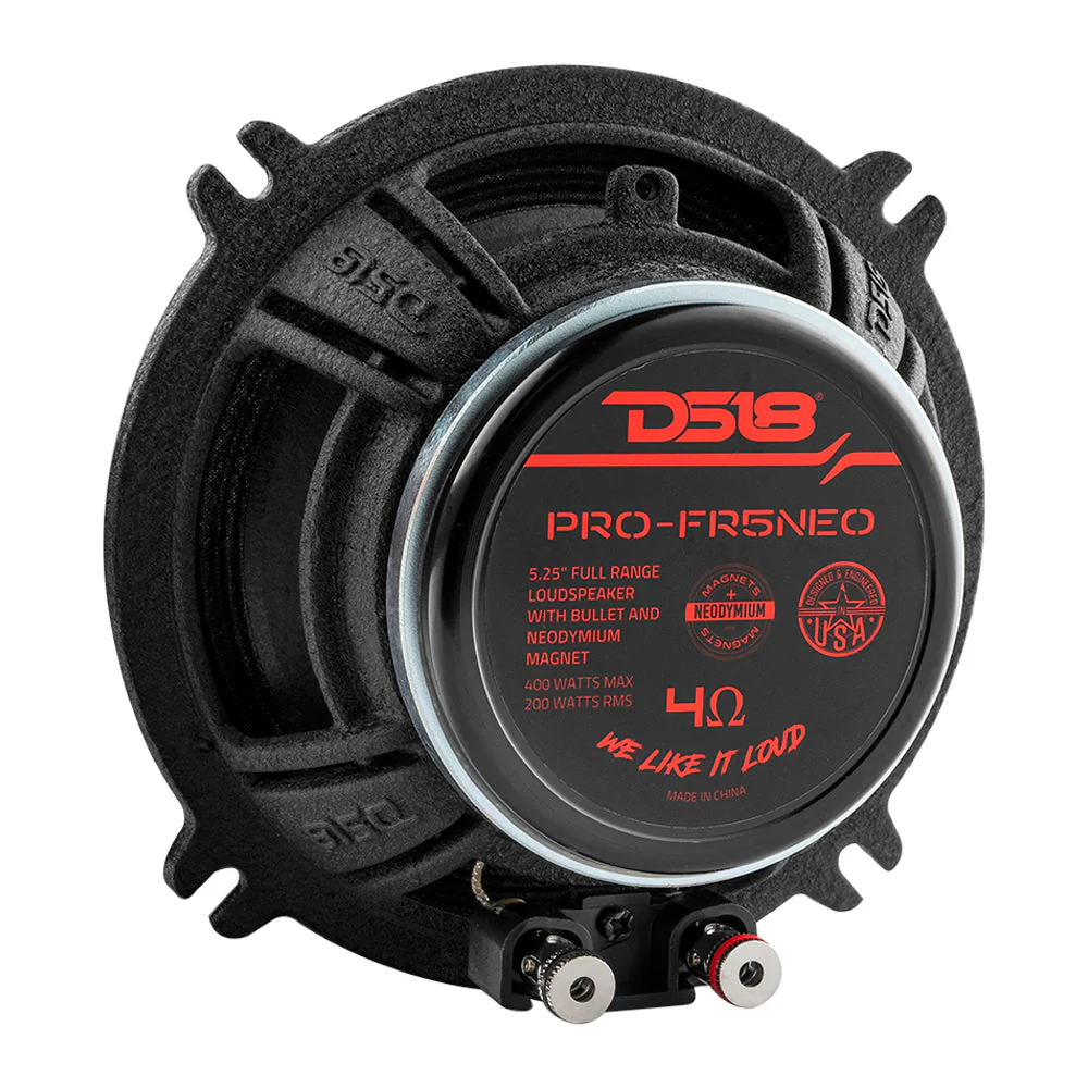PRO 5.25" Neodymium Full-Range Bullet Loudspeaker 200 Watts Rms 4-Ohm - Image 8