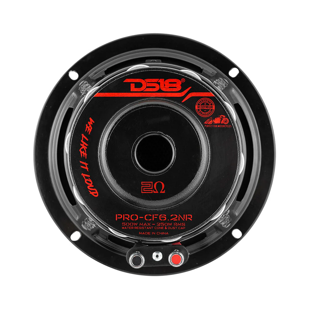 PRO 6.5" Neodymium Carbon Fiber Water resistant Cone Mid-Bass Loudspeaker 250 Watts Rms 2-Ohm - Image 6