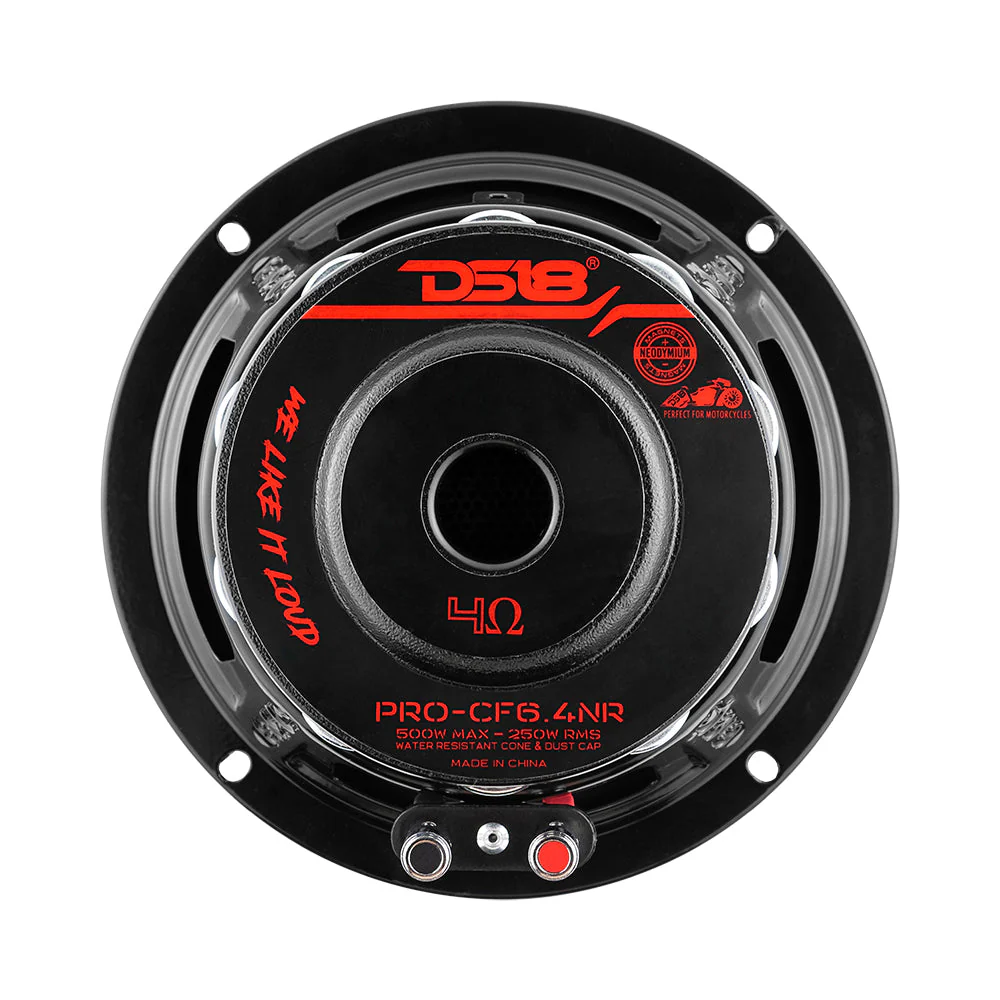PRO 6.5" Neodymium Carbon Fiber Water resistant Cone Mid-Bass Loudspeaker 250 Watts Rms 4-Ohm - Image 6
