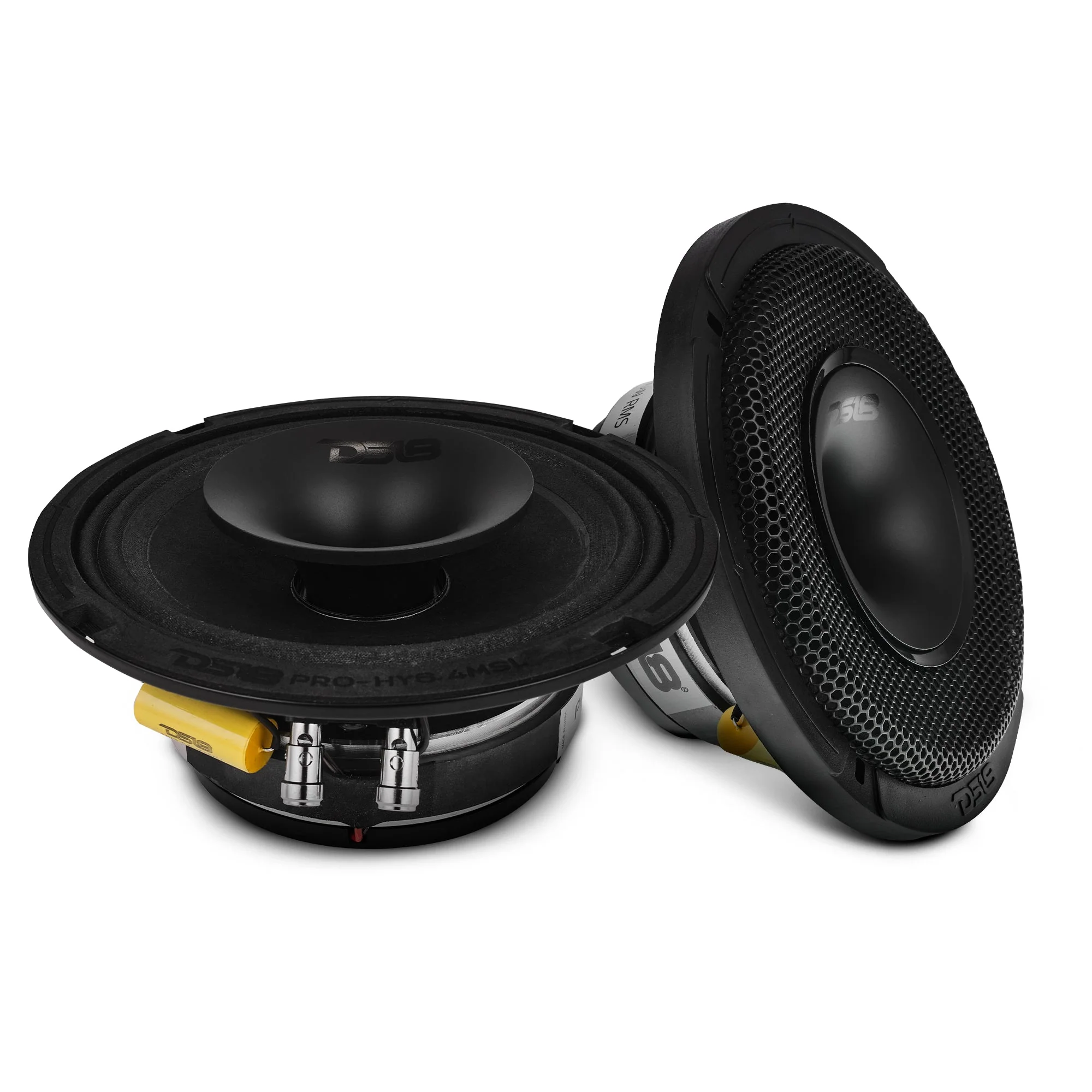 PRO 6.5" Shallow Coaxial Hybrid Mid-Range Loudspeaker with Built-in Driver 150 Watts Rms 4-Ohm - Image 2
