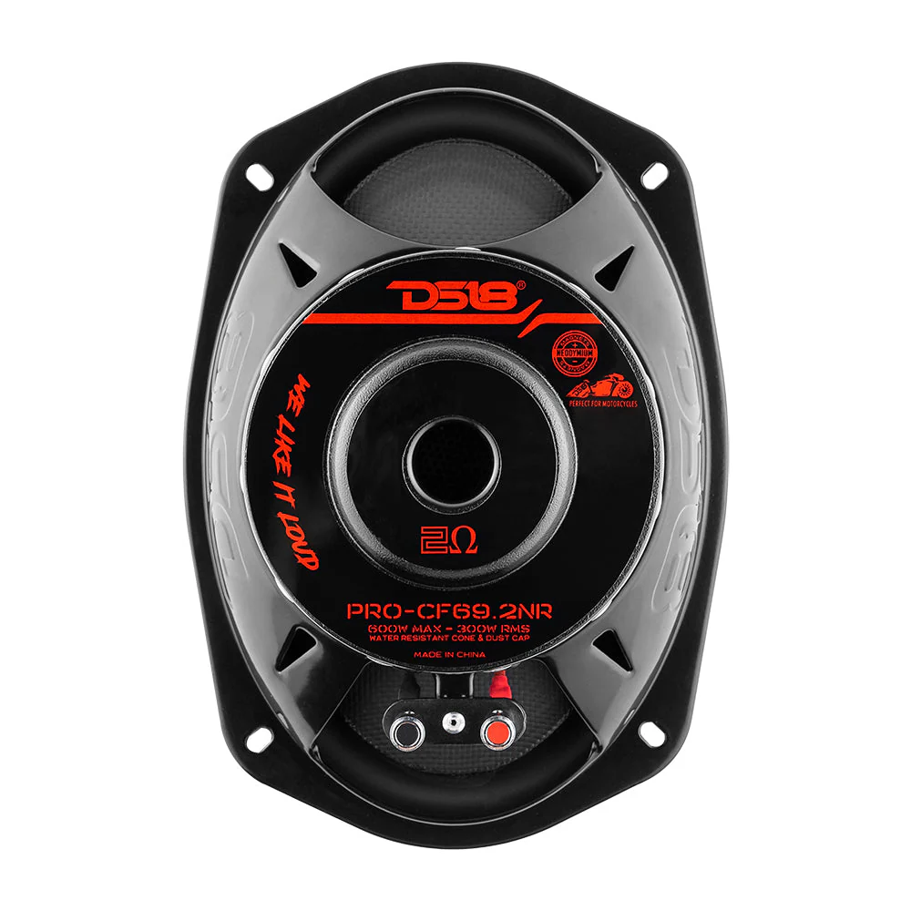 PRO 6x9" Neodymium Carbon Fiber Water resistant Cone Mid-Bass Loudspeaker 300 Watts Rms 2-Ohm - Image 6
