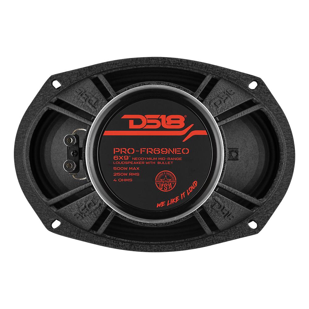 PRO 6x9" Neodymium Full-Range Bullet Loudspeaker 250 Watts Rms 4-Ohm - Image 8