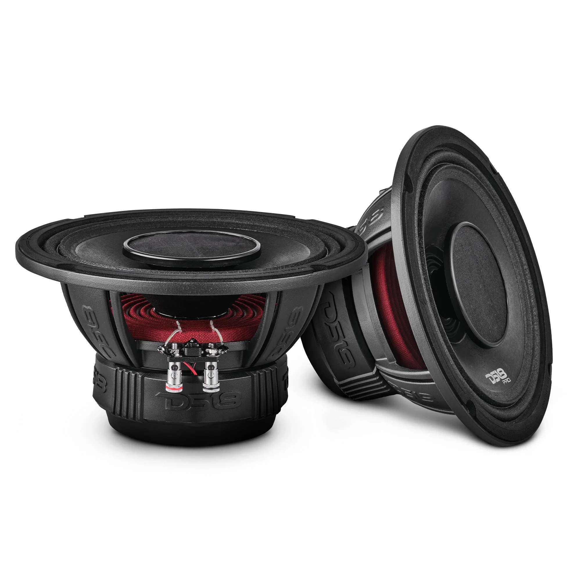 PRO 8" Coaxial Hybrid Mid-Range Water resistant Cone Loudspeaker with Built-in Driver 250 Watts Rms 4-Ohm - Image 2