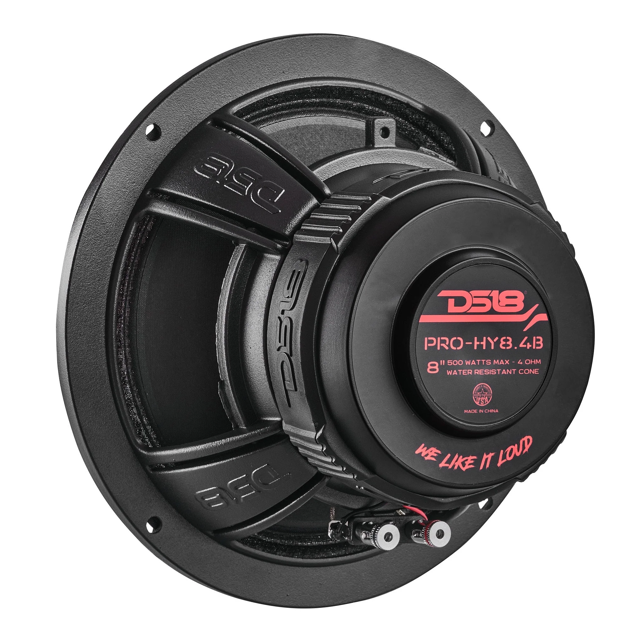 PRO 8" Coaxial Hybrid Mid-Range Water resistant Cone Loudspeaker with Built-in Driver 250 Watts Rms 4-Ohm - Image 6
