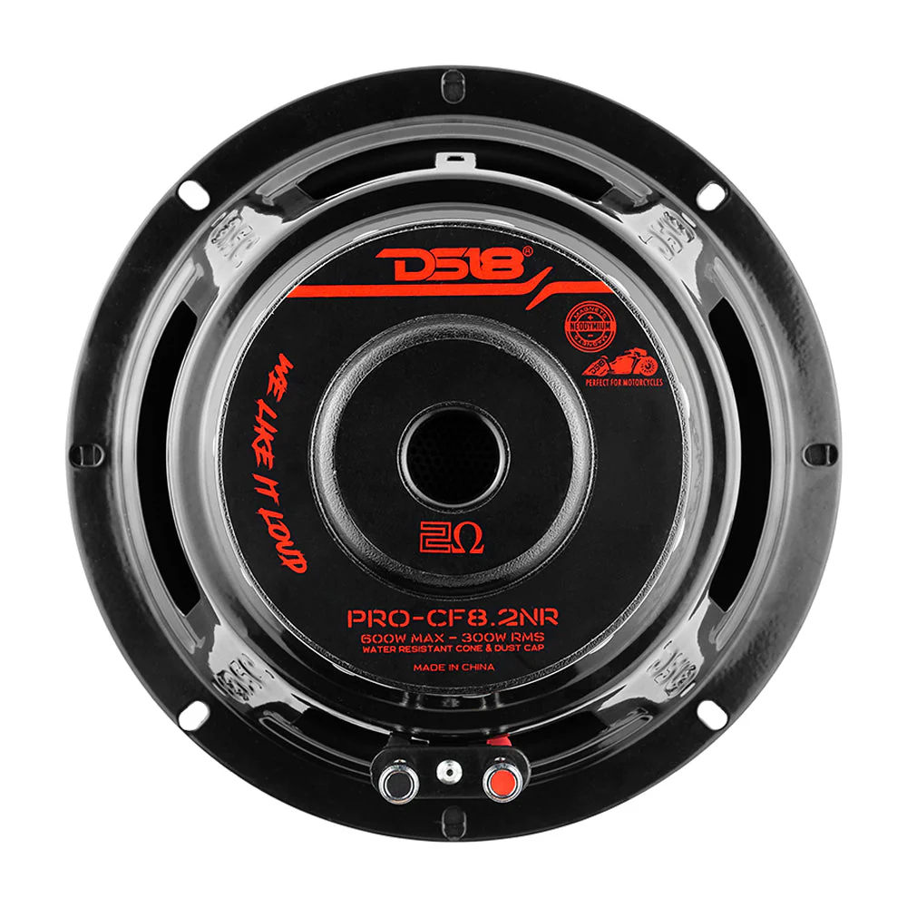 PRO 8" Neodymium Carbon Fiber Water resistant Cone Mid-Bass Loudspeaker 300 Watts Rms 2-Ohm - Image 6