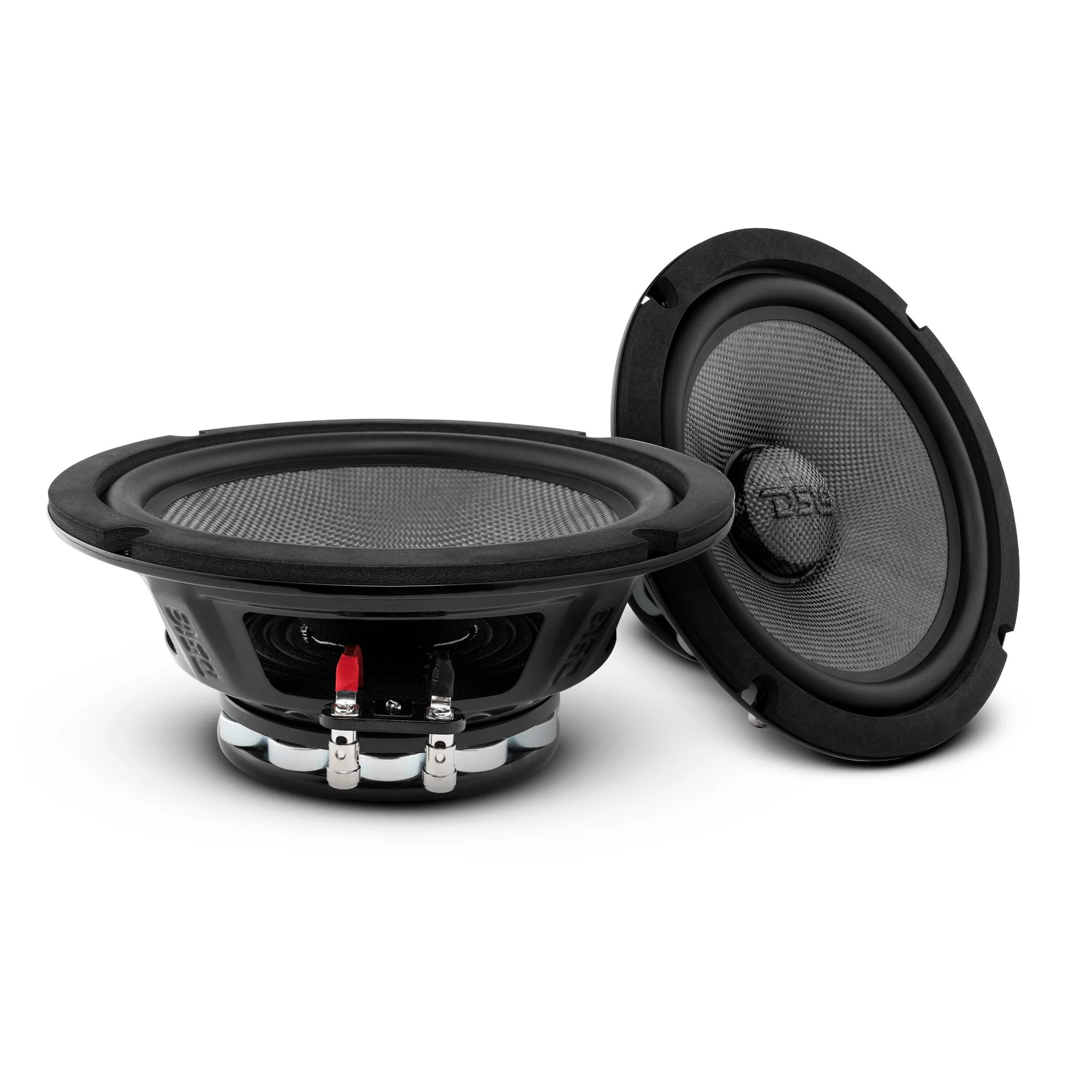 PRO 8" Neodymium Carbon Fiber Water resistant Cone Mid-Bass Loudspeaker 300 Watts Rms 4-Ohm - Image 2
