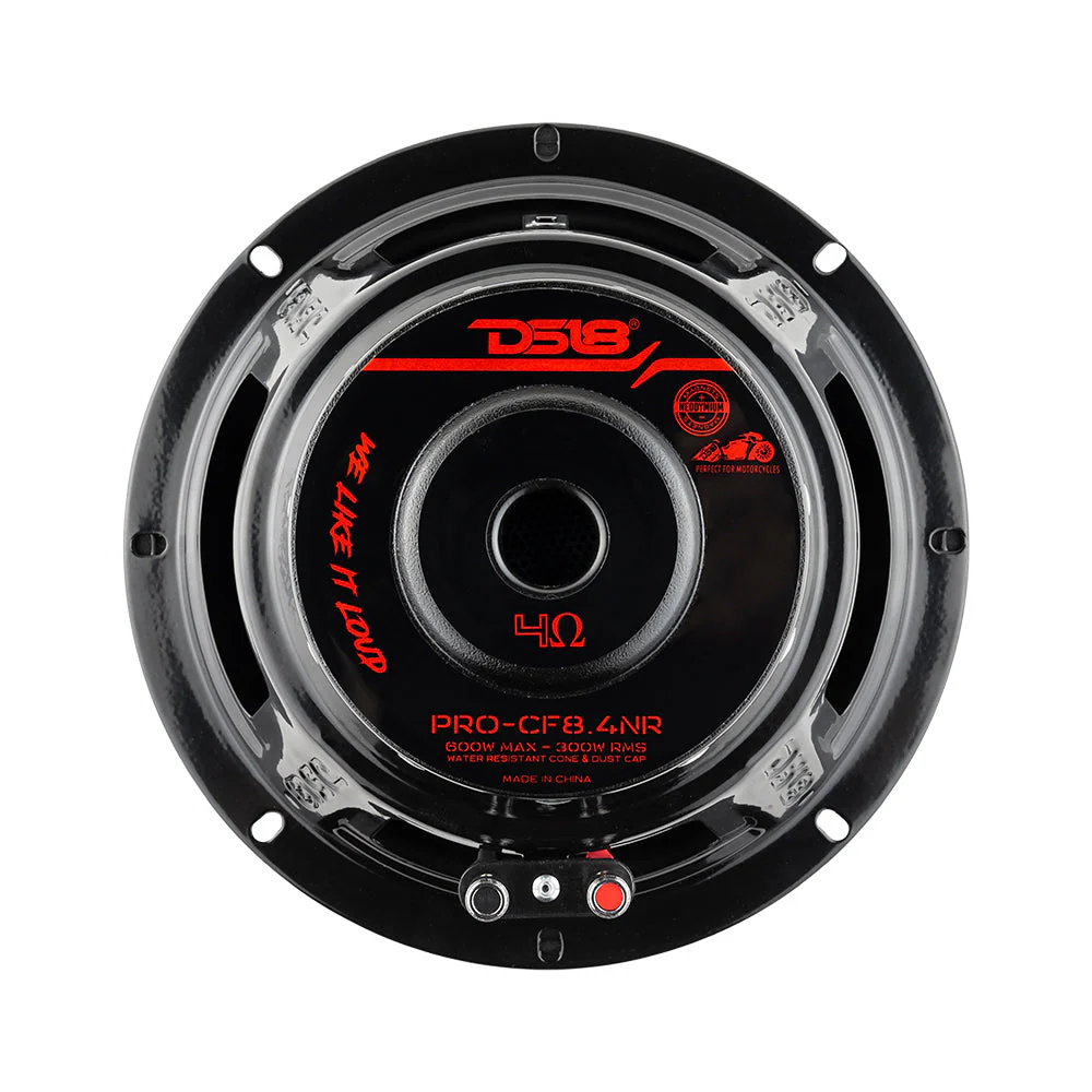 PRO 8" Neodymium Carbon Fiber Water resistant Cone Mid-Bass Loudspeaker 300 Watts Rms 4-Ohm - Image 6