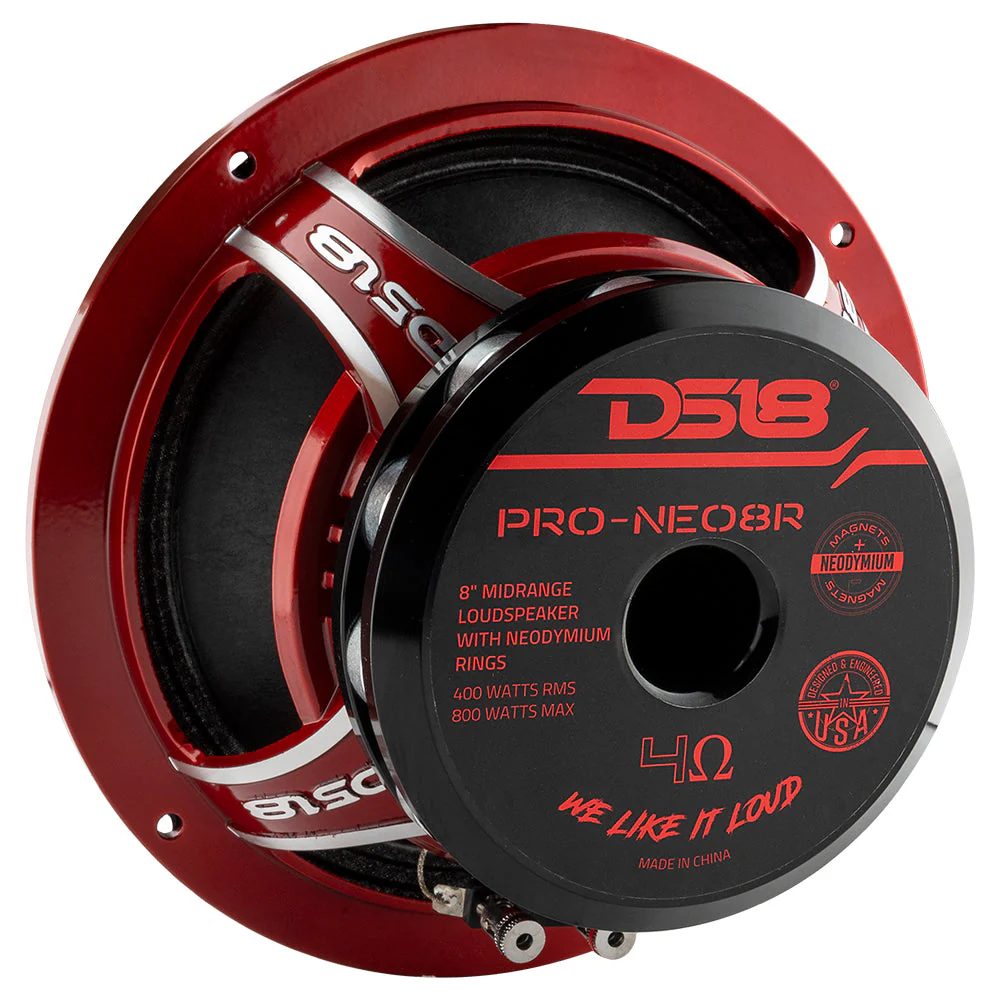 PRO 8" Neodymium Mid-Range Loudspeaker 400 Watts Rms 4-Ohm - Image 4