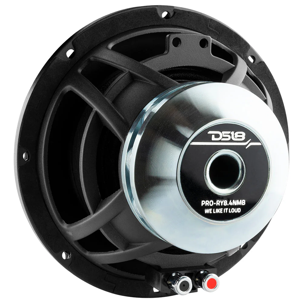 PRO 8" Neodymium Water resistant Carbon Fiber Cone Mid-Bass Woofer 250 Watts Rms 4-Ohm - Image 4