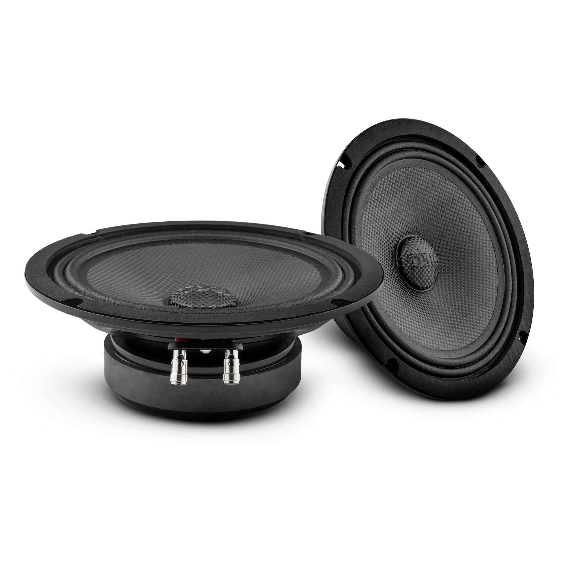 PRO 8" Shallow Carbon Fiber Water resistant Cone Mid-Bass Loudspeaker 275 Watts Rms 4-Ohm - Image 2