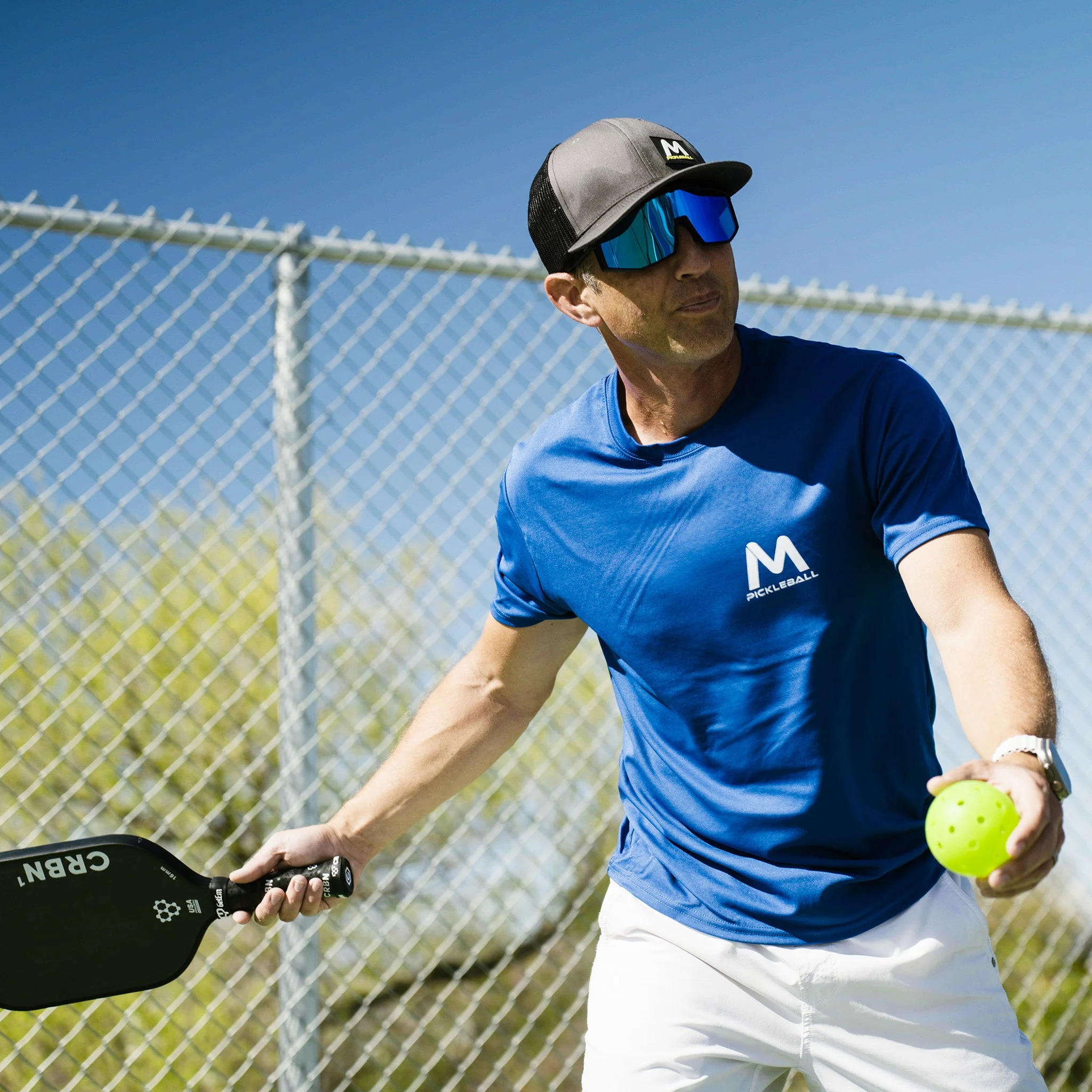 Pro-Guard Glasses Set with Blue Mirrored Lens - Image 8