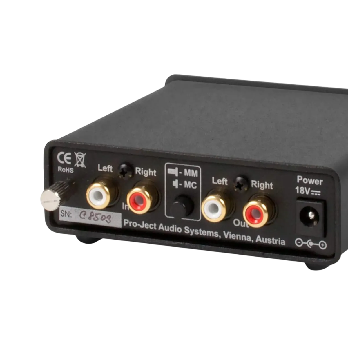 Pro-Ject Audio Phono Box DC MM/MC Phono Preamp with Line Output - Image 3