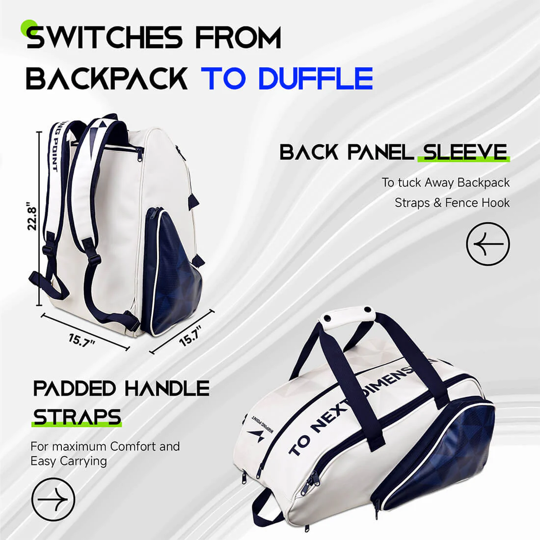Pro Team Pickleball Bag - Image 2