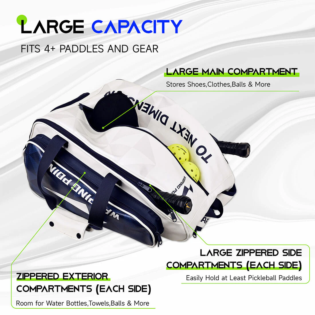 Pro Team Pickleball Bag - Image 3