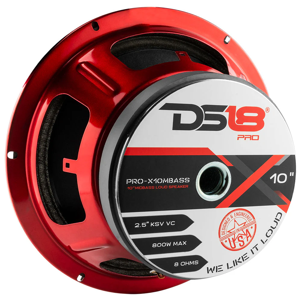 PRO-X 10" Mid-Bass Loudspeaker | 400W RMS 8-Ohm - Image 4