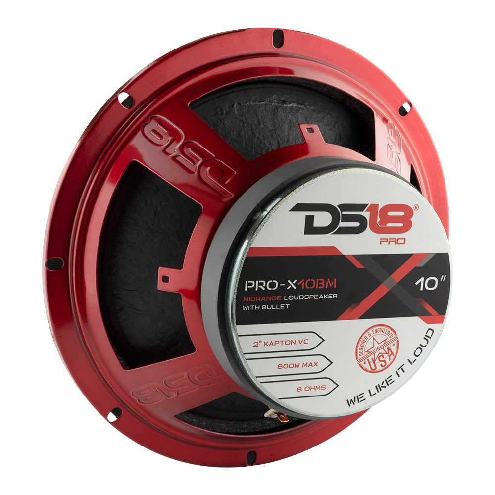 PRO-X 10" Mid-Range Bullet Loudspeaker | 300W RMS 8-Ohm - Image 4