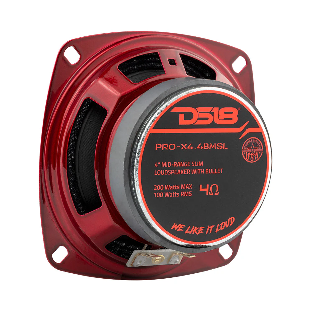 PRO-X 4" Shallow Mid-Range Bullet Loudspeaker 100 Watts Rms 4-Ohm - Image 7
